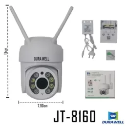 Câmera de Segurança Inteligente Wifi Ip66 Visão Noturna Durawell