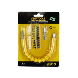 Conjunto de Cabo Extensor Flexivel P/Parafusadeira